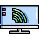 ui,electronics,interface,technology,multimedia,entertainment,monitor,electronic,device,screen,television,menu,folders,smart tv,transmission ok 